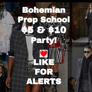 $5 & $10 Bohemian Prep School Party